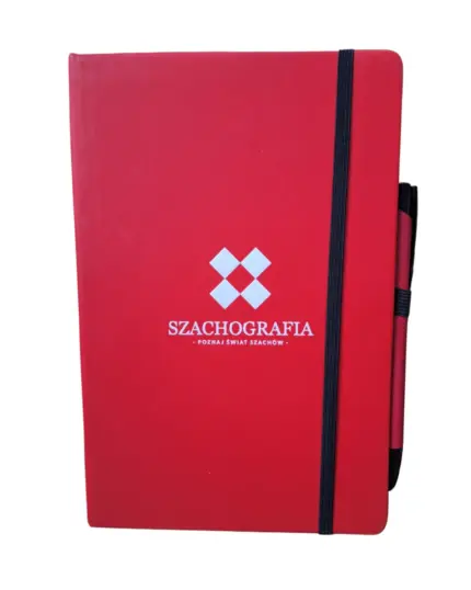 Elegancki notes z długopisem w etui