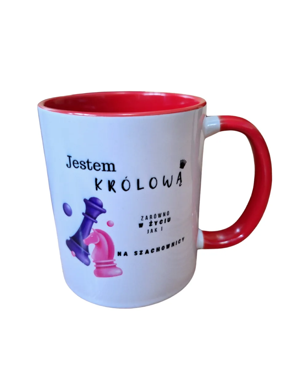 Kubek SZACHOWA KRÓLOWA