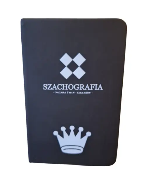 mały notes z logo szachografia